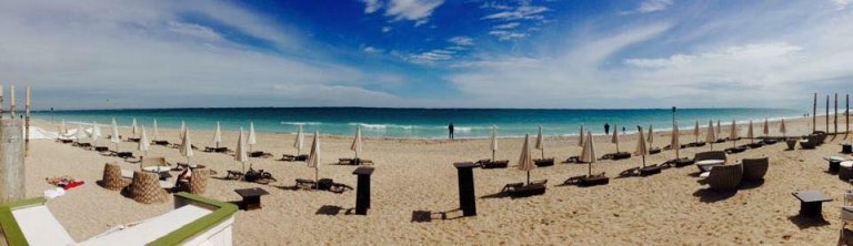 La belle plage du Carré Mer à Villeneuve les Maguelone 