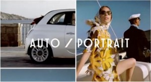 Publicité Auto-portrait de la nouvelle Fiat 500 S - Fiat