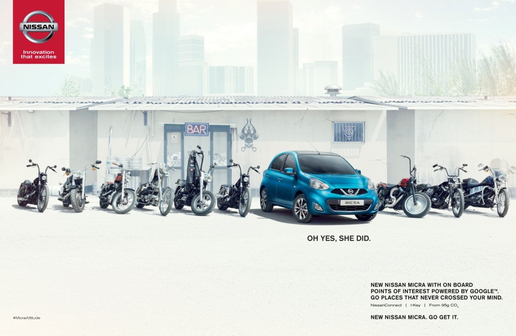 Nissan met la femme en avant dans sa nouvelle campagne publicitaire pour son modèle Micra