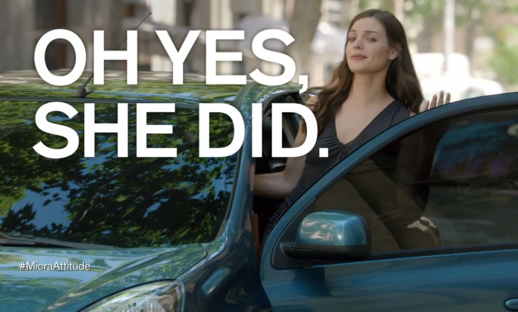 Nissan met la femme en avant dans sa nouvelle campagne publicitaire pour son modèle Micra