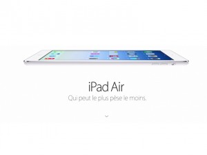 Le nouvel iPad Air d'Apple
