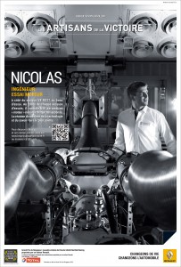 Portrait de Nicolas pour l'opération de Brand Content de Renault