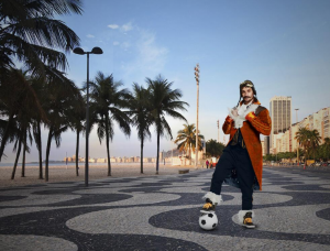 M4Gic était déjà au Brésil Mardi suite à la qualification des Bleus pour la coupe du monde 2014 !