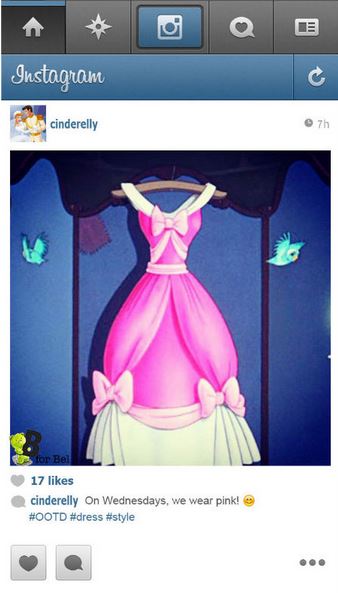 la robe de bal de Cendrillon