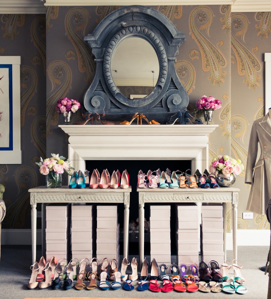 un dressing de rêves avec les chaussures SJP