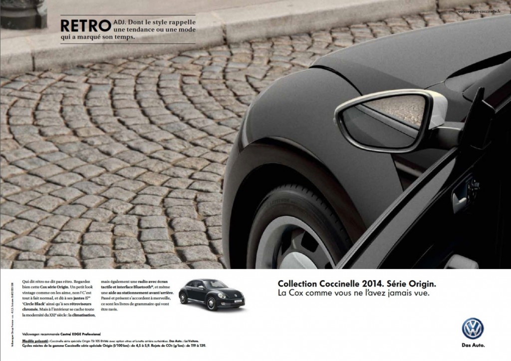 la coccinelle vintage version Origin 