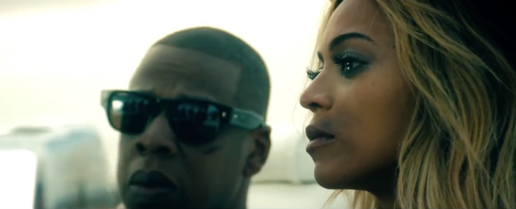 beyoncé et jay z en voiture