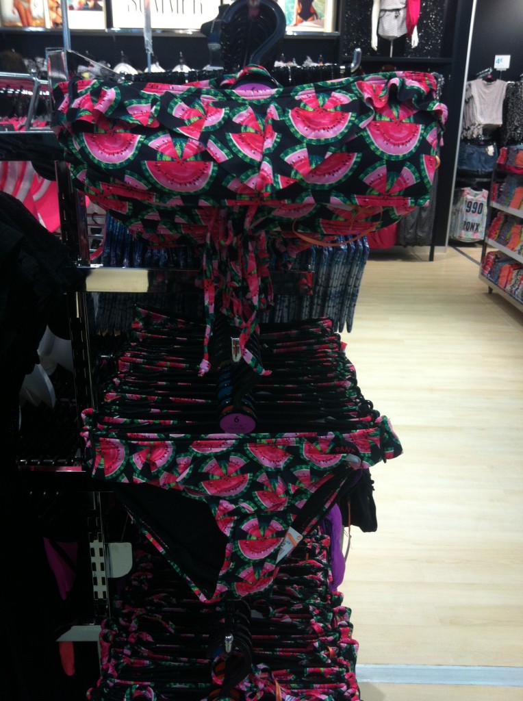 imprimé pastèque pour votre maillot de l'été ça vous tente ?