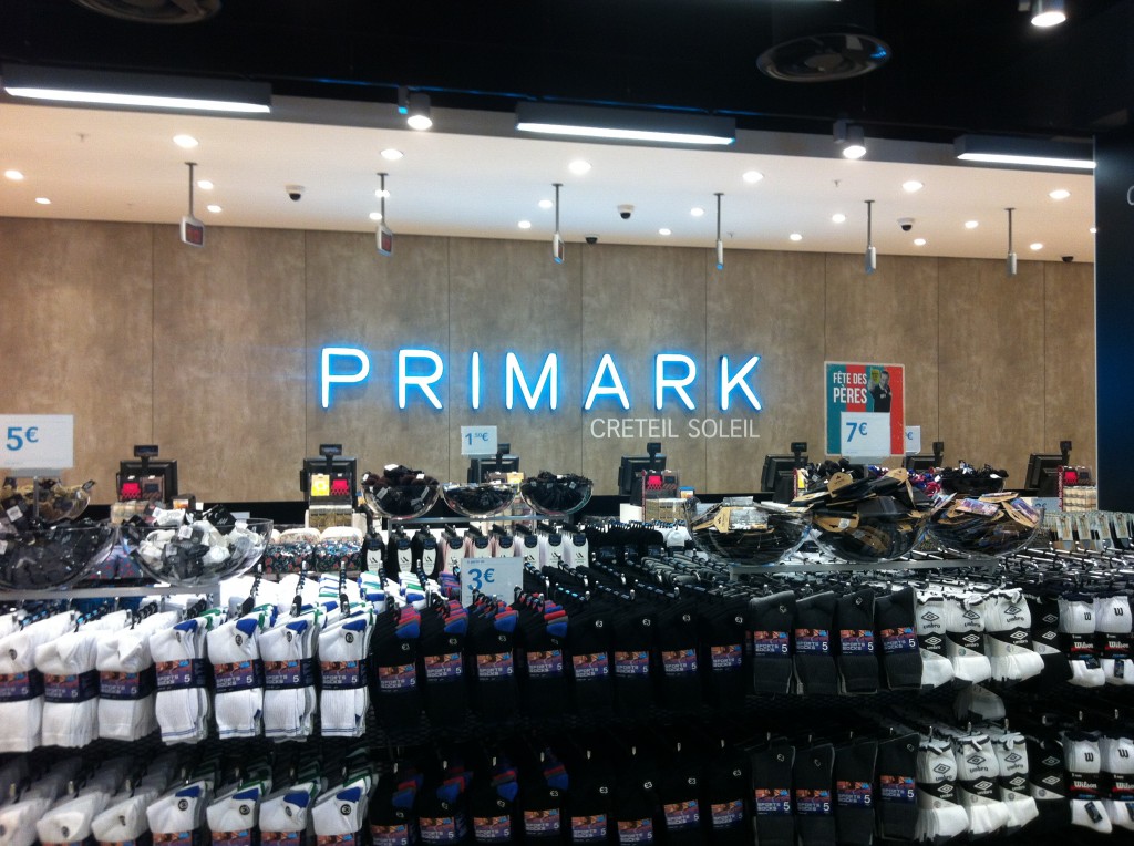 les caisses de primark sont prêtes