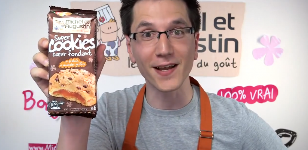 les super cookies présentés à la bananeraie par les équipes michel & augustin