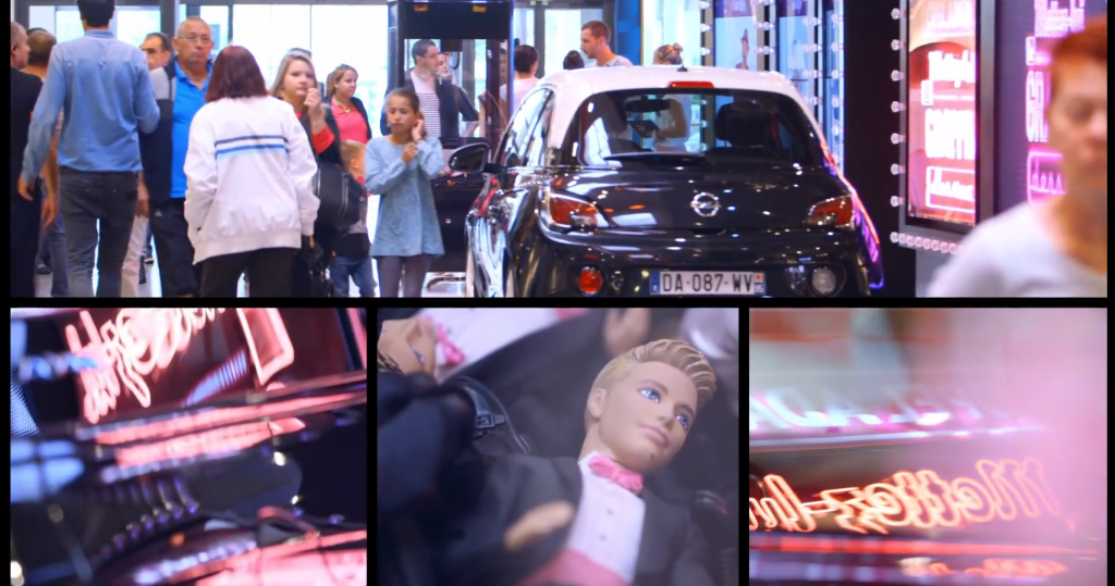 à vivre dans les centres commerciaux avec opel
