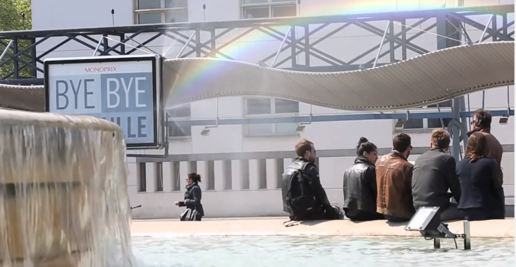 une initiative surprenante qui vient mettre de la bonne humeur dans le quotidien des parisiens