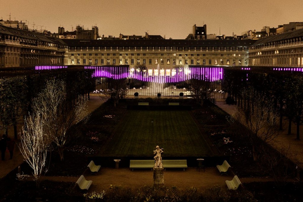 IKEA ET UBI BENE ILLUMINENT LE JARDIN DU PALAIS ROYAL