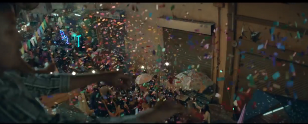 Orange célèbre la nouvelle année avec un spot lumineux