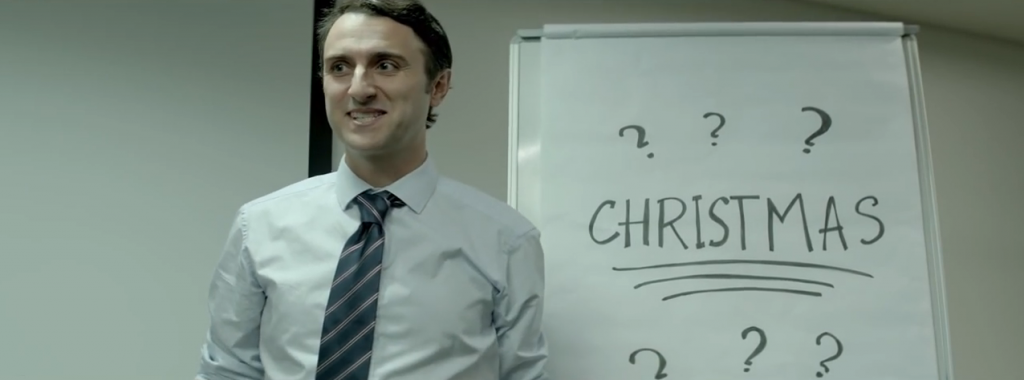 les équipes d'ogilvy ont fait un brainstorming d'équipe pour Noël