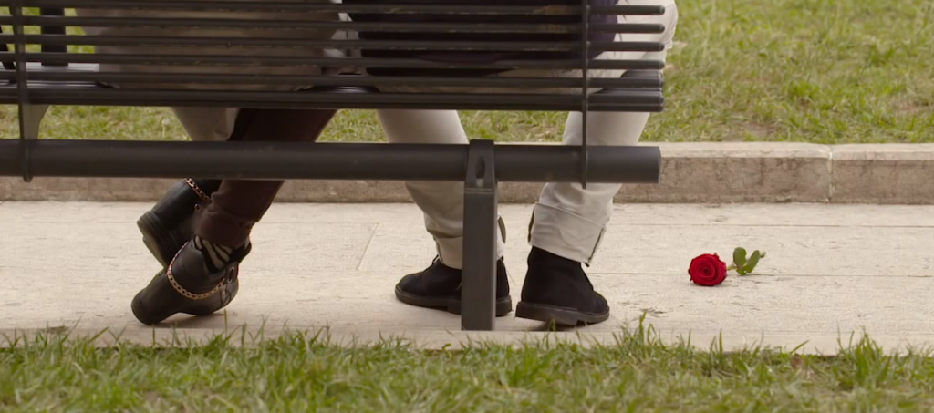 le cupridrone s'est baladé au dessus de Verone et a laissé tombé des roses aux amoureux