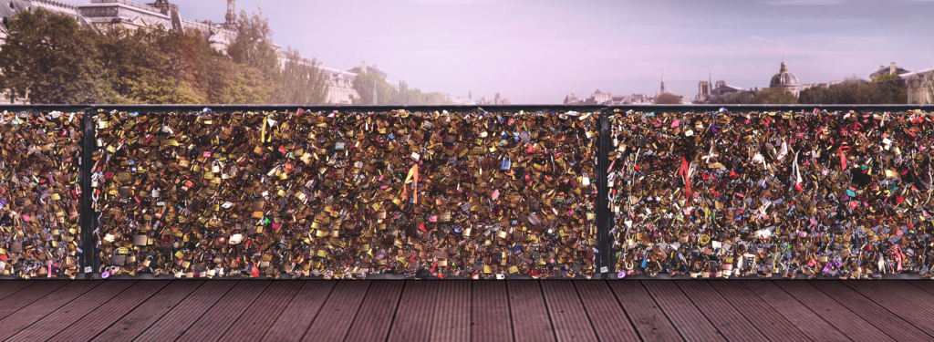 il est possible de retrouver son cadenas de l'amour sacré ou d'en recréer un nouveau virtuel 