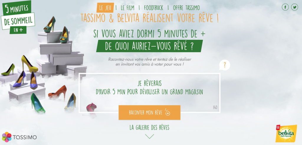 un site dédié est disponible pour consulter les dates du foodtruck et participer au jeu concours