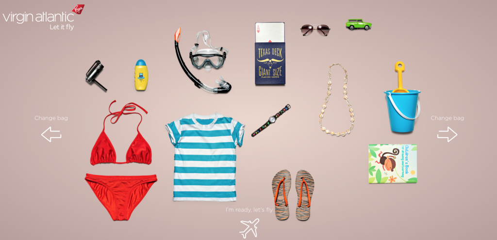 une valise plutôt estivale ? Choisissez et Virgin Atlantic vous donnera une destination en adéquation