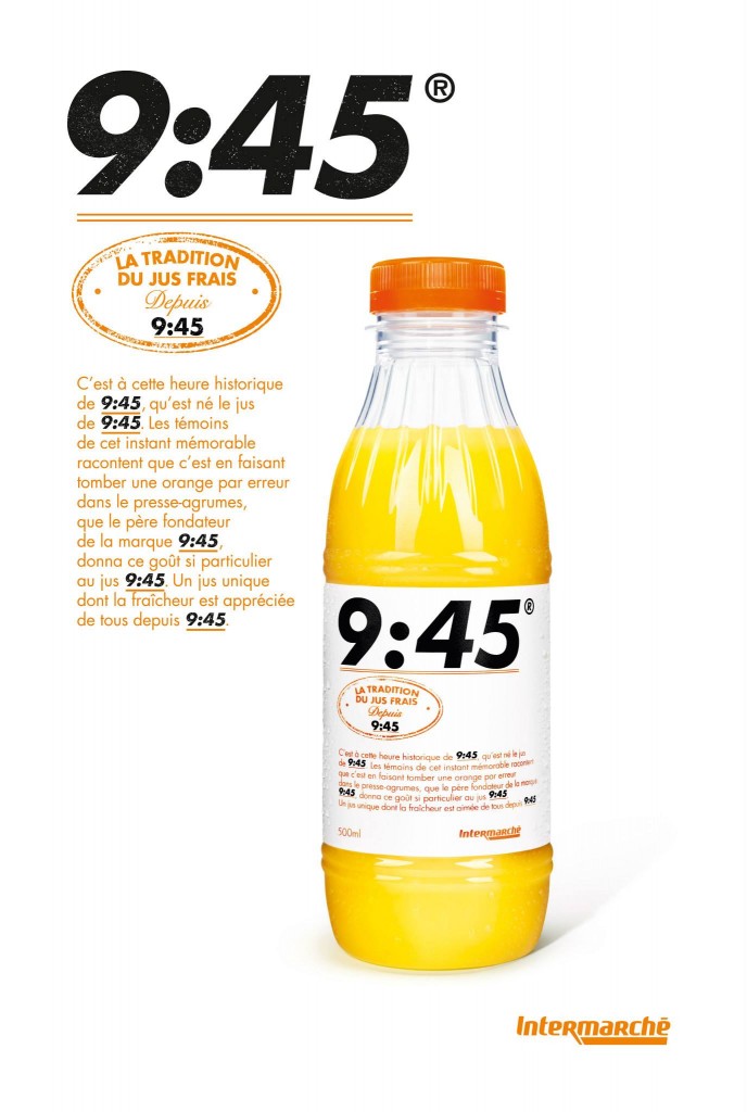 La tradition du jus frais depuis 9H45