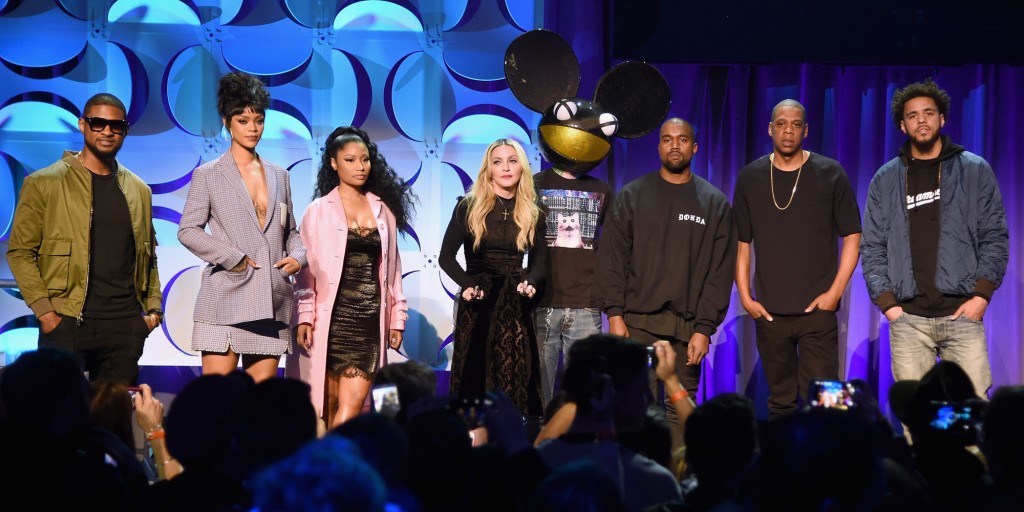 Madonna, Rihanna, Usher, les Daft Punk ou encore Beyoncé font parti des actionnaires Tidal