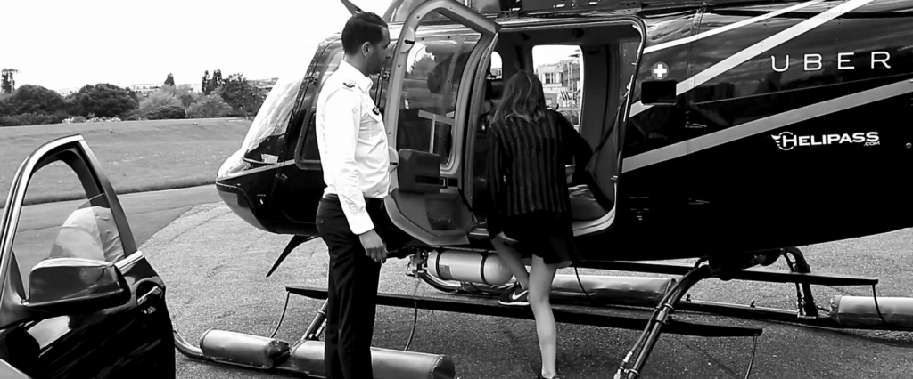Uber s'associe à Helipass pour proposer des courses en hélicoptère pendant le Festival de Cannes 