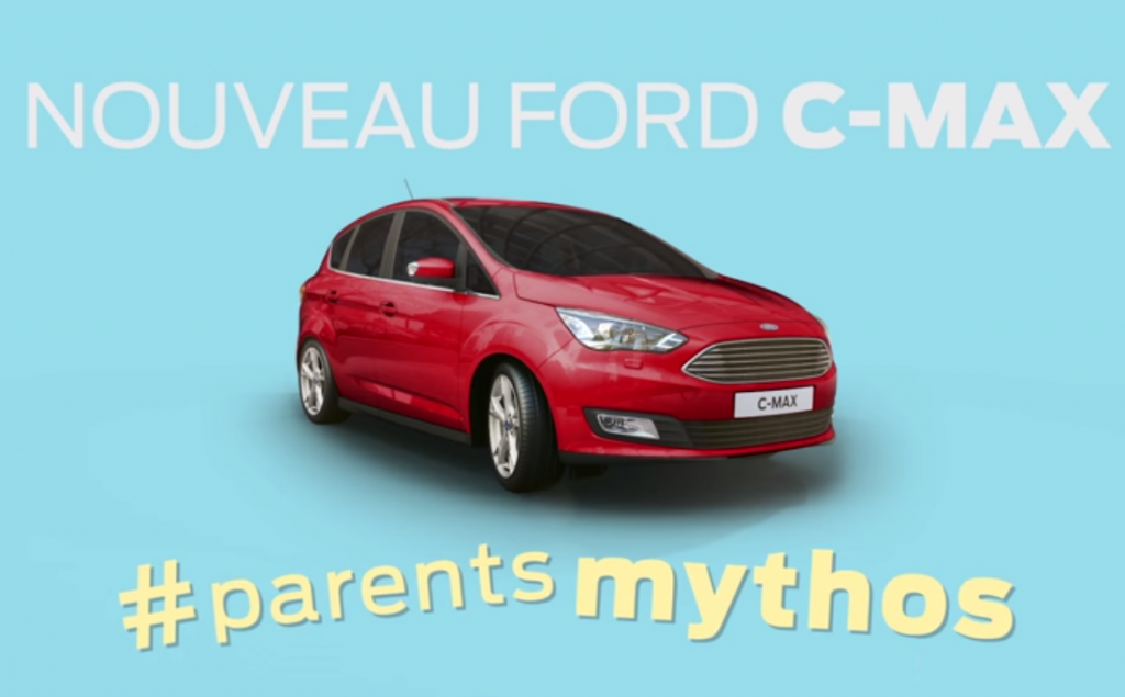 Ford présente sa nouvelle C-Max dans une campagne des plus amusantes baptisée parents mythos
