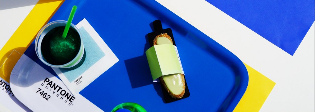 éclair, viennoiserie, boissons, sandwichs... Pantone met sa carte aux couleurs du nuancier