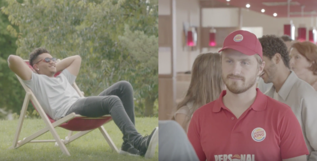 Fini de s'impatienter dans la file d'attente avec le Personal Queuer, un membre de l'équipe de Burger King fait la queue à votre place 