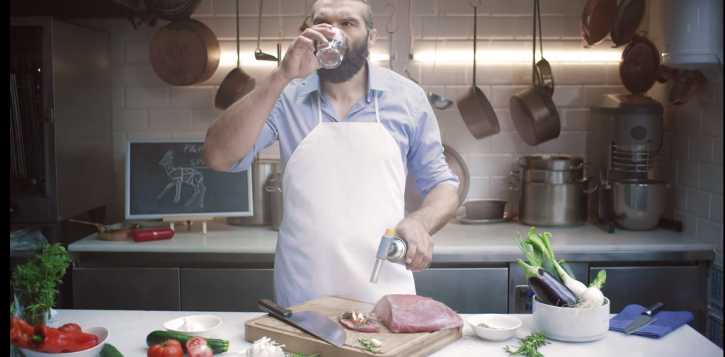 Sébastien chabal cuisine les équipes de rugby pour beats by dre