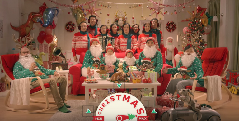 IKEA nous propose une vidéo interactive pour Noël avec BBH à SIngapour