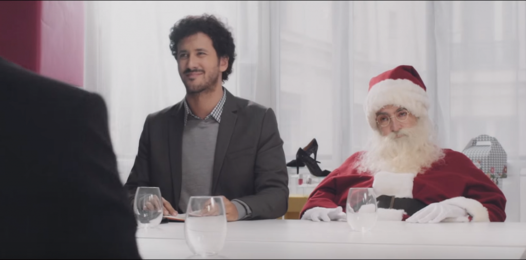 Sarenza a proposé un deal à Santa Claus pour Noël