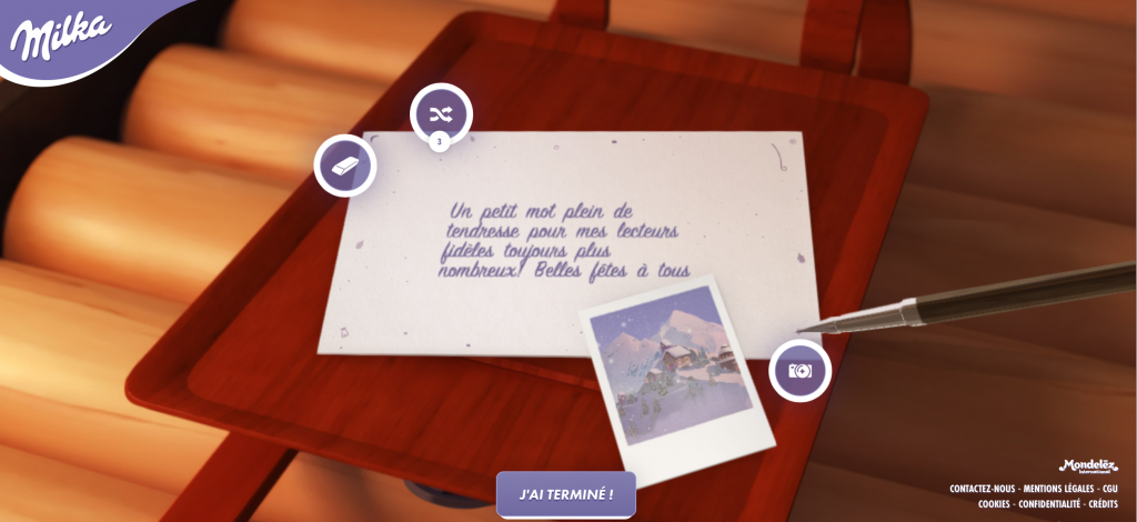 Un atelier pour personnaliser une jolie lettre de Noël pour ses proches