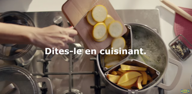 IKEA revient dans une nouvelle campagne sur la Cuisine