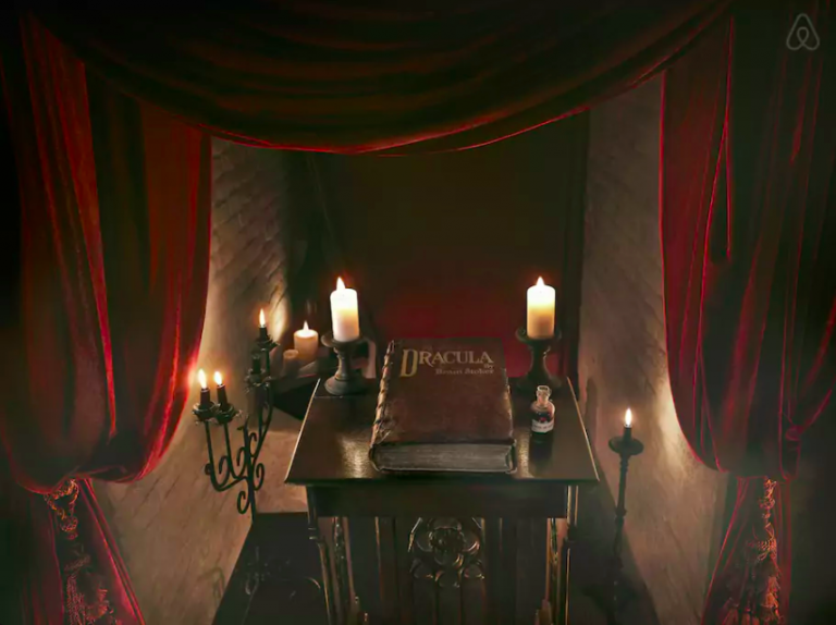 Airbnb nous transporte dans le roman de Bram Stocker