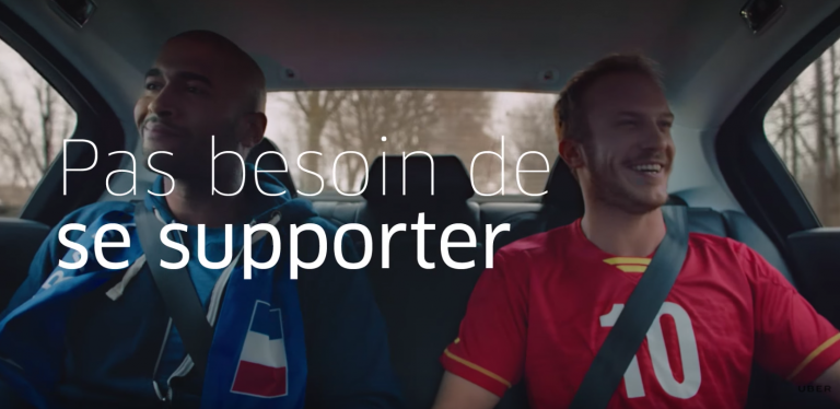 Avec uberpool, pas besoin de s'entendre, de se parler ou de se supporter pour aller dans la même direction