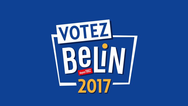 Via un dispositif web plein d'humour Belin détourne tous les codes des élections de manière décalée