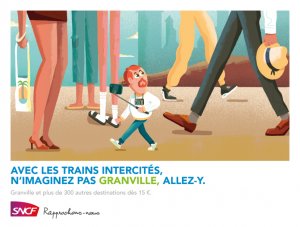 Granville : une ville de géants ? Allez vérifier avec les trains intercités de la SNCF