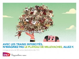 Un plateau avec 1000 vaches à Limoges ? Le mieux est d'aller vérifier avec la SNCF