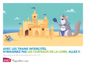 TBWA imagine une campagne décalée pour promouvoir les trains intercités de la SNCF