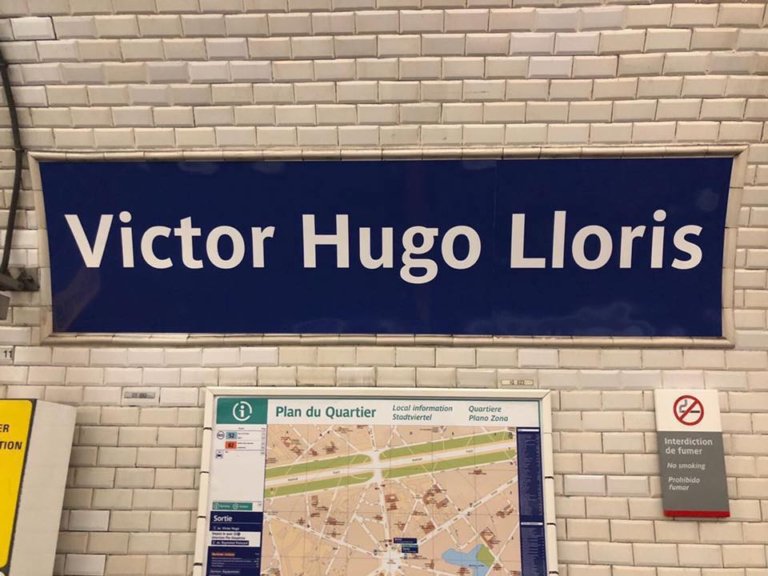 la station Victor Hugo renommée en "Victor Hugo Lloris" 