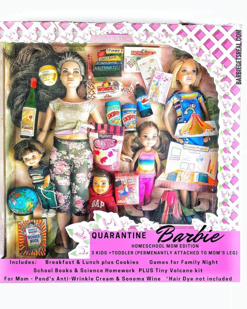 La Barbie maîtresse d'école à la maison